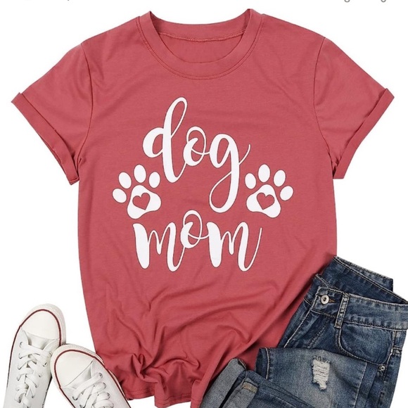 Dog Mom Short Sleeve T-Shirt - XL - Picture 2 of 5
